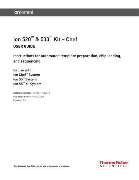 ion chef user guide.